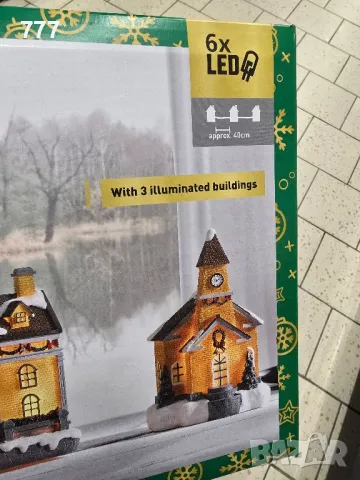 Коледни светещи къщички, снимка 5 - Декорация за дома - 48214190