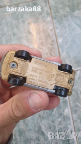 Количка Matchbox Lamborghini Miura Thailand, снимка 5 - Колекции - 52372830
