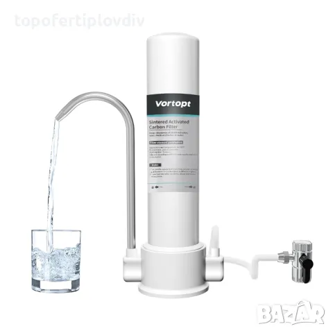 Пречиствател за вода Vortopt Improved Water Filter Tap, снимка 5 - Други - 48599936