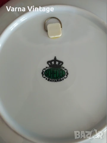 Колекционерска порцеланова чиния Берлин Вилхелматрале. Schedel Bavaria Германия (ВИЖТЕ ОПИСАНИЕТО), снимка 4 - Колекции - 51016763