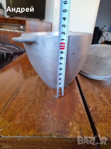 Стара алуминиева тенджера #3, снимка 3 - Други ценни предмети - 48511430