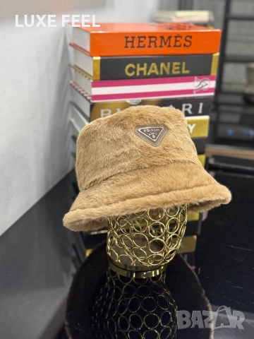 Дамски Шапки ⚜️ PRADA , снимка 5 - Шапки - 52630050