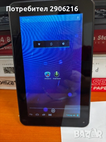 📱 Prestigio MultiReader Stream PER5574BC – Android таблет / e-reader, отлично състояние, снимка 2 - Таблети - 53875806