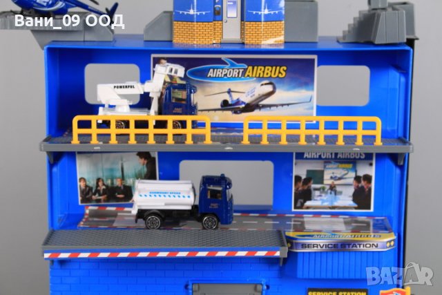 Сет конструктор "Летище" с килимче за игра, снимка 3 - Конструктори - 39376590