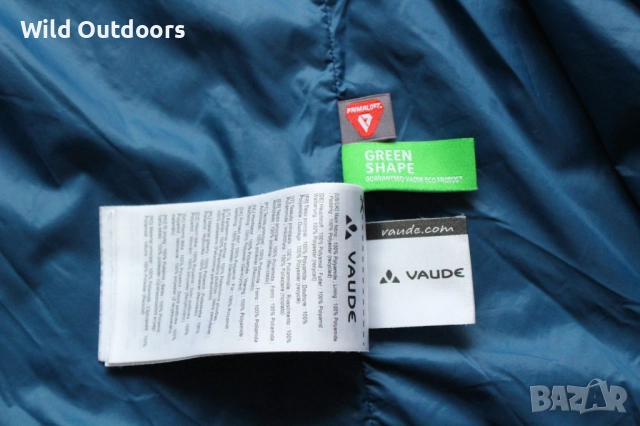 VAUDE - мъжко Primaloft яке спорт, туризъм, вело, размер 48 (М), снимка 3 - Спортни дрехи, екипи - 52393596