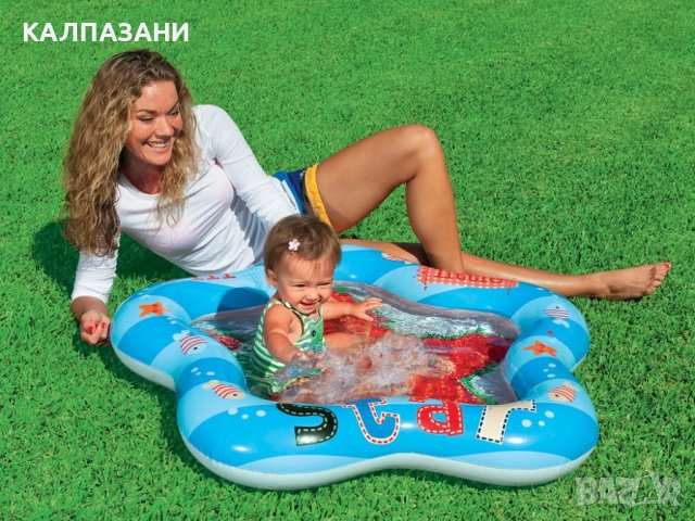 Бебешки надуваем басейн Звезда INTEX LIL' Star, снимка 2 - Надуваеми играчки - 37173638