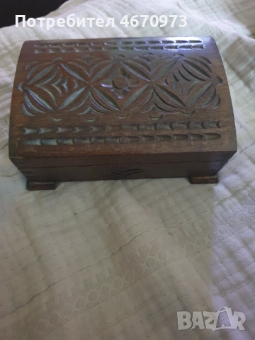 дървени кути за бижута 