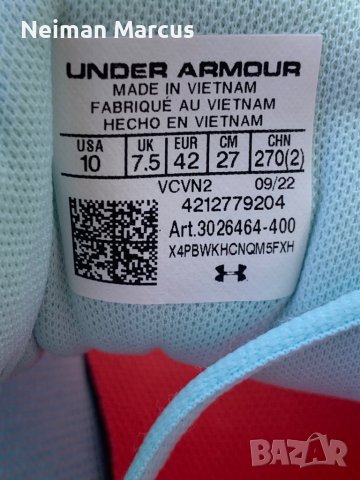 👟 Under Armour • USA , снимка 8 - Маратонки - 42814264