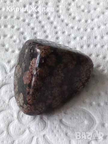 Снежен обсидиян 52575, снимка 2 - Колекции - 52717362