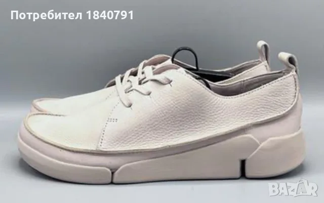 Дамски обувки CLARKS Trigenic – Бежови – № 40, естествена мека кожа