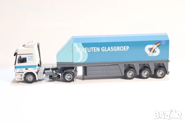 AWM H0 1/87 MERCEDES КАМИОН МОДЕЛ ТРАНСПОРТ НА СТЪКЛО