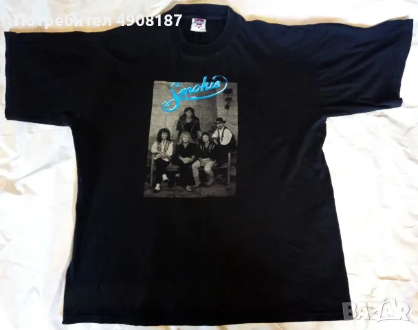Тениска групи Smokie. 1980