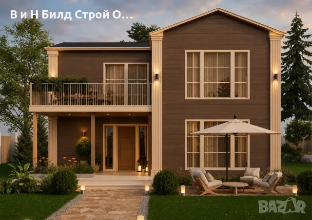 СГЛОБЯЕМА КЪЩА – 160 м² | ДВА ЕТАЖА | 4 СПАЛНИ, снимка 2 - Монтажи - 55704565