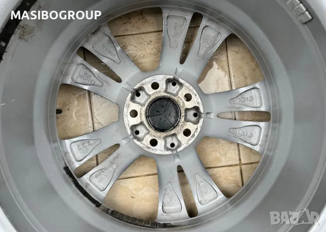 Алуминиеви джанти 7,5Jx18” за Мерцедес Mercedes със зимни гуми 245/40/18”  245/45/18”, снимка 10 - Гуми и джанти - 49405775