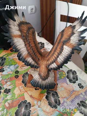 Скулптура на ОРЕЛ, снимка 6 - Антикварни и старинни предмети - 42300697
