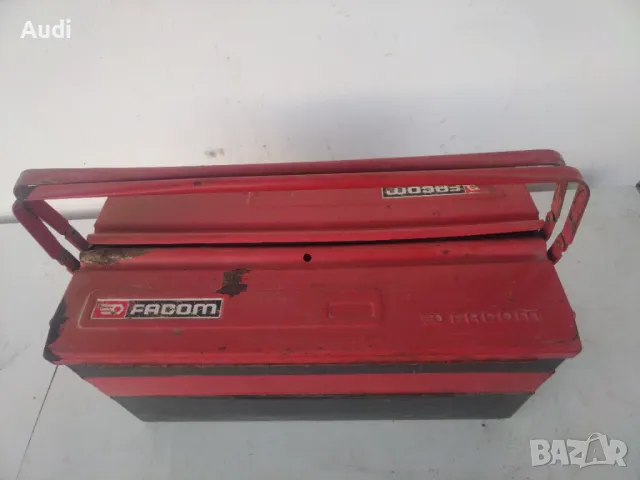 Метален куфар/сандък за инструменти 460mm марка: FACOM, снимка 2 - Куфари с инструменти - 48562428