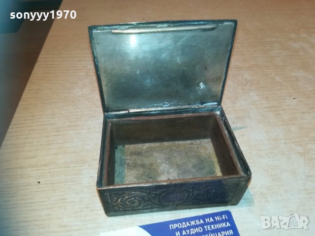 красива метална кутия-внос франция 10х7х4см, снимка 6 - Колекции - 30203938