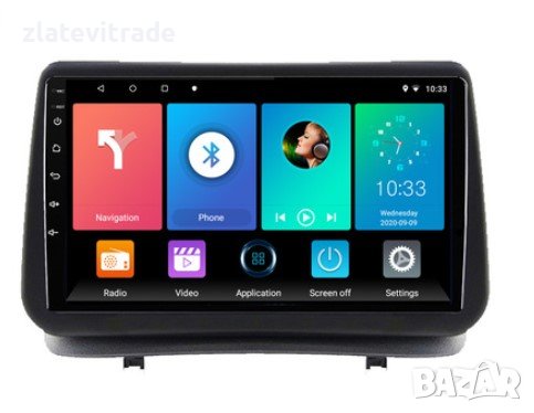 RENAULT CLIO 3 2005-2014 9" - Андроид НАВИГАЦИЯ, 9509, снимка 2 - Навигация за кола - 40010671