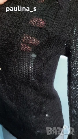Три различни броя / Дамски пуловер с качулка , снимка 15 - Блузи с дълъг ръкав и пуловери - 51429985