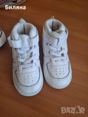 Nike + Converse,  бели, снимка 6 - Детски маратонки - 50441159