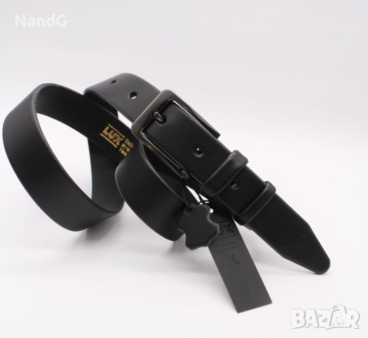 Мъжки колан от растително дъбена кожа