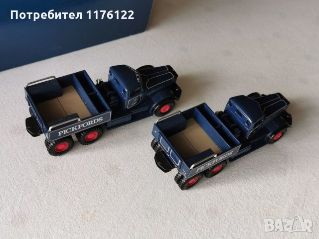 1/50 Corgi Pickfords Корги Diamond T Ballast Truck (x2) With 24 Wheel Girder Trailer & Stee, снимка 16 - Коли, камиони, мотори, писти - 35386392