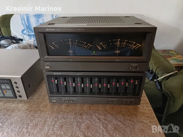 Hitachi HMA-G2&Hitachi HGE-G2 *Стъпало и еквалайзер*, снимка 9 - Ресийвъри, усилватели, смесителни пултове - 50448490