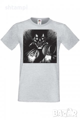 Мъжка тениска Death Note 01,Анимация,игра,Празник,Повод,, снимка 6 - Тениски - 37949396