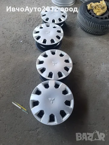 Джанти метални 14 mitsubishi colt nissan nv, снимка 4 - Гуми и джанти - 56064248