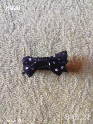 Шнола за коса с панделка 3,5 см - само по телефон!