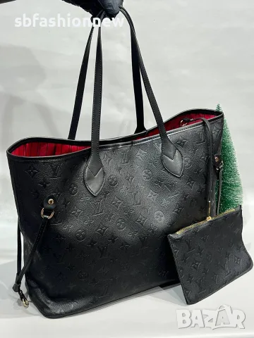 Louis Vuitton Neverfull голям размер, снимка 6 - Чанти - 55764863