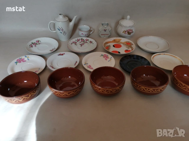 Стари керамични и порцеланови съдове