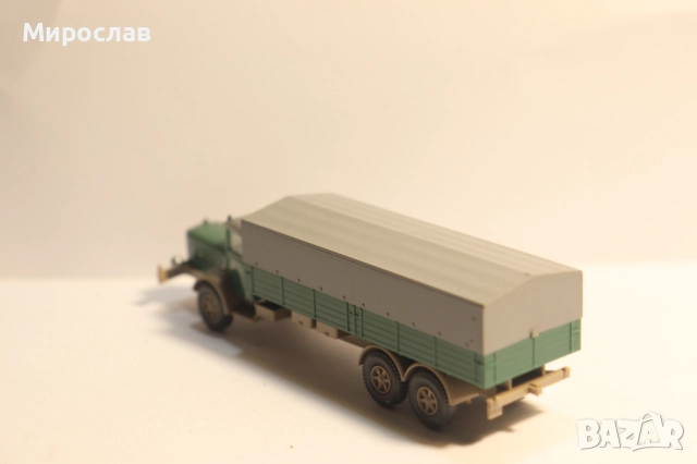 WIKING H0 1/87 MERCEDES КОЛИЧКА КАМИОН МОДЕЛ, снимка 5 - Колекции - 52501585