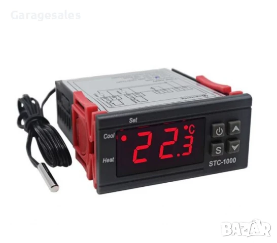 Температурен контролер STC-1000-24V, 10A с 1 сензор