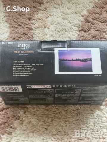 Fuji Instax mini 90 Neo Classic камера моментни снимки, снимка 4 - Камери - 53233745