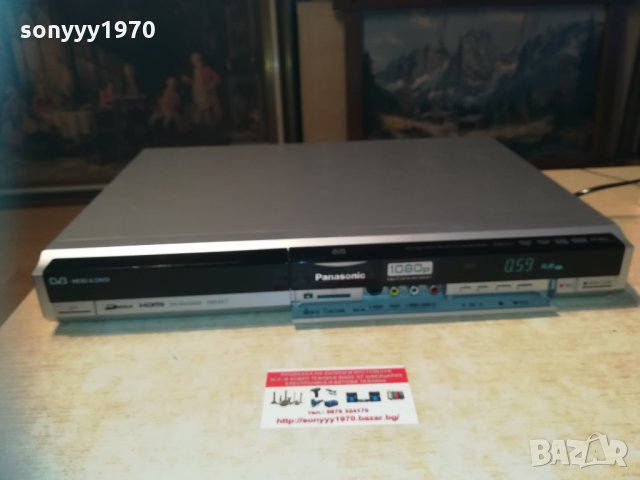 panasonic dmr-eh77eg-s dvb hdd & dvd recorder 2601212028, снимка 3 - Плейъри, домашно кино, прожектори - 31568592