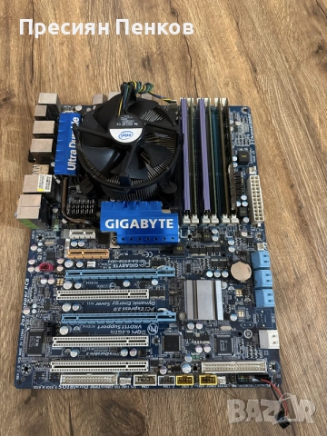 Легендарно комбо LGA 1366: Gigabyte GA-EX58-UD4 + Xeon W3550 + 14GB RAM