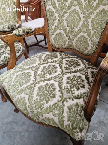 Масивни Барокови Кресла-2 бр.-внос от Германия!ОБЯВЕНАТА ЦЕНА Е ЗА БРОЙ!, снимка 6 - Столове - 53900207