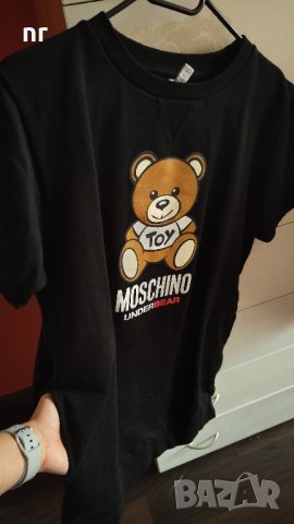 дамска дълга тениска moschino, снимка 2 - Тениски - 44163864