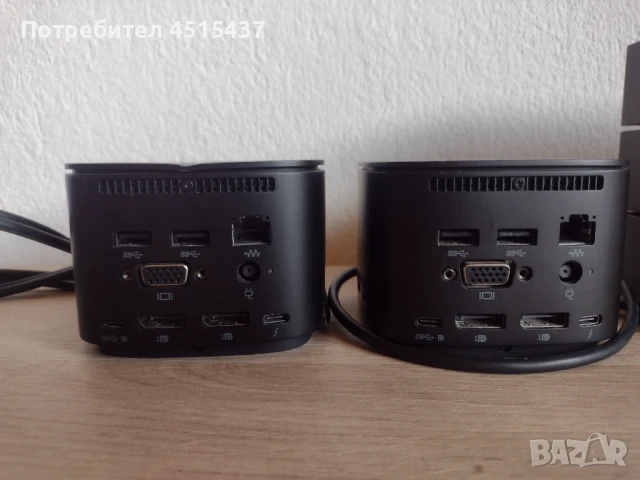 РАЗЧИСТВАНЕ 3 x Targus Docking Station 100w и 2 х HP Docking station, снимка 4 - Други - 51409992