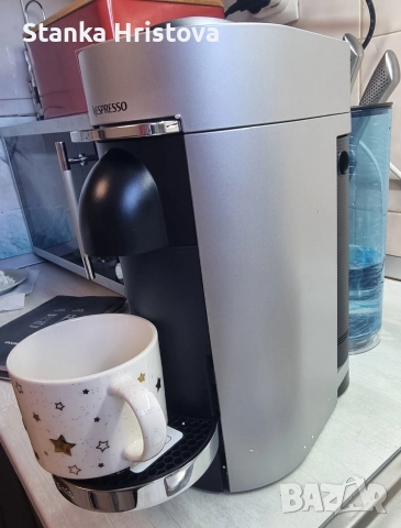 Кафемашина с капсули Nespresso Vertuo plus., снимка 3 - Кафемашини - 52869886