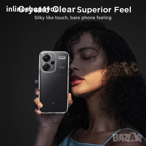 Прозрачен 360° Градуса Кейс за Xiaomi Redmi 13, снимка 2 - Калъфи, кейсове - 52647334