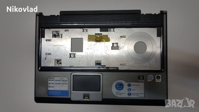 Капак с тъчпад и лентови кабели а Asus X55S, снимка 2 - Части за лаптопи - 30075297