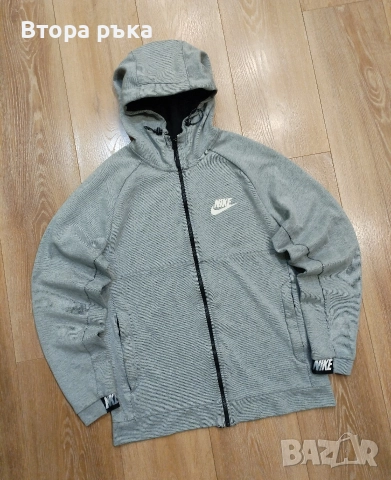 Nike fleece горнище мъжка оригинален , снимка 9 - Спортни дрехи, екипи - 52931904