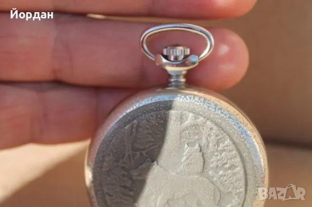 СССР джобен часовник ''Молния'', снимка 6 - Антикварни и старинни предмети - 50024624