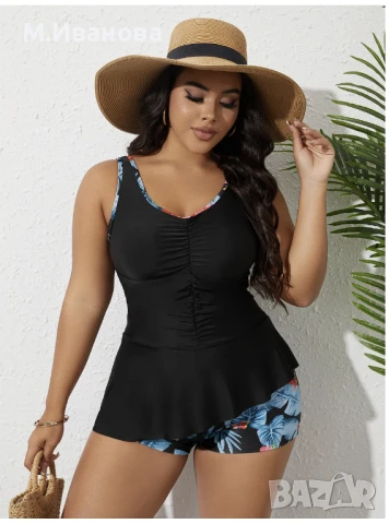 Дамски бански тип боксер 2ХЛ - НОВ