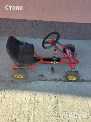 картинг количка , снимка 4 - Детски велосипеди, триколки и коли - 54313381