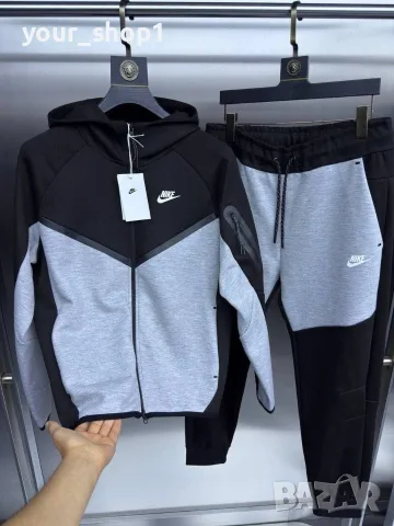 2 цвята мъжки екип Nike tech fleece 