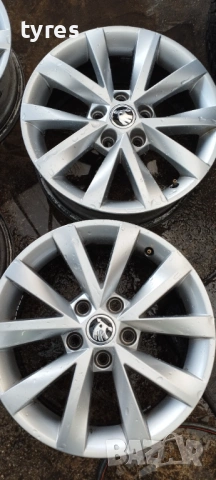 16 цола лети джанти за Skoda ,оригинални, снимка 6 - Гуми и джанти - 53895722