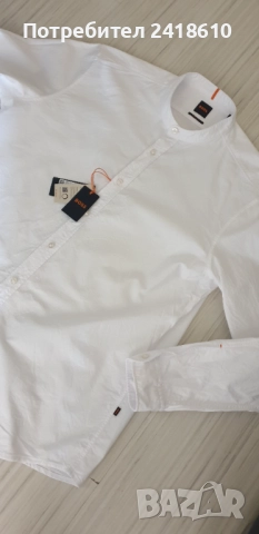 Hugo Boss Race _ 1 Regular Fit  Cotton Mens Size XL НОВО! ОРИГИНАЛ! Мъжка Риза!